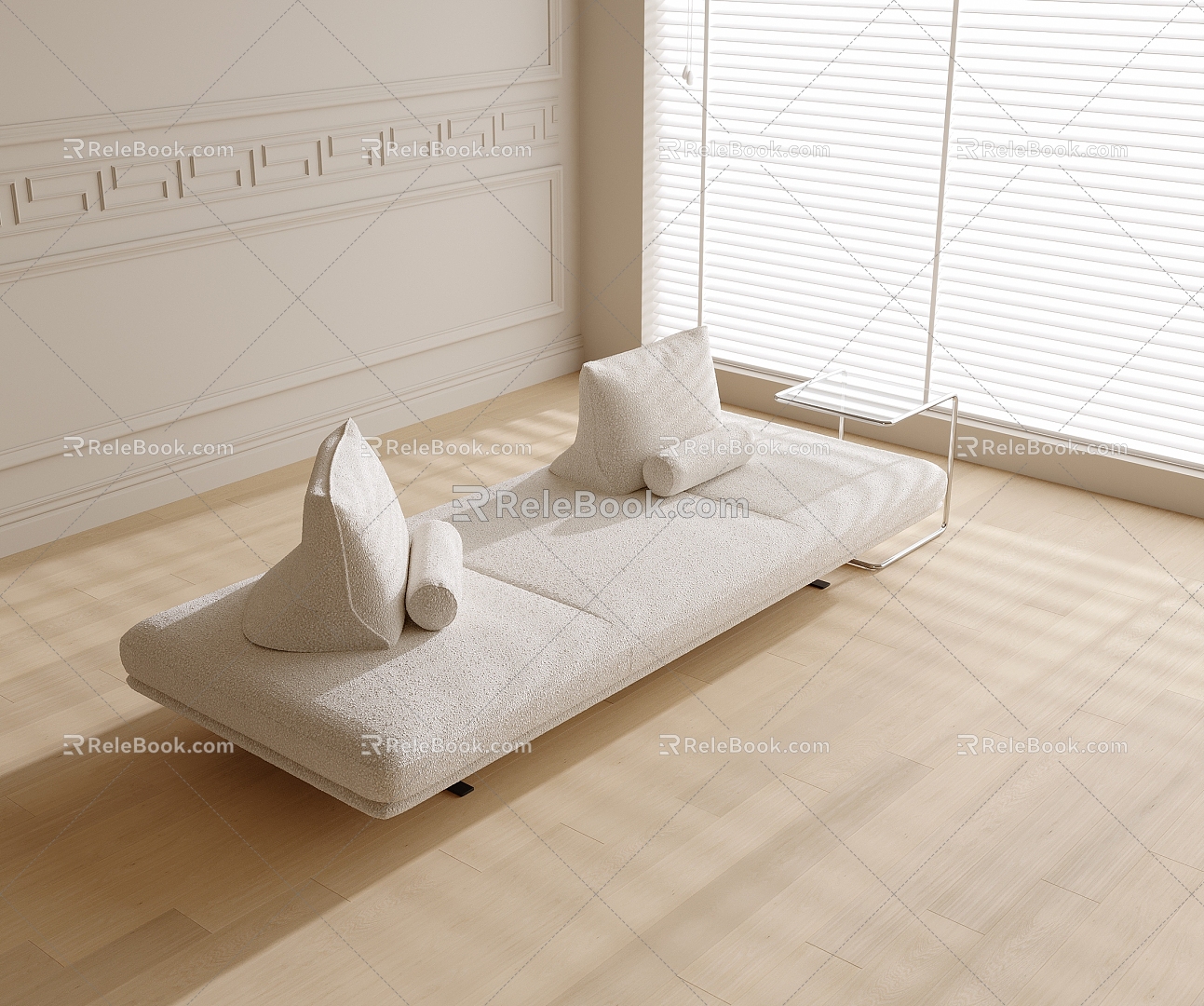 Modern Multiplayer Sofa Double Sofa Sofa 3d model