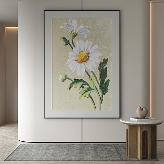 modern decorative painting 3d model