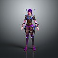 Sci-fi Beauty Cyber Beauty Sci-fi Woman Warrior Future Woman Warrior Sci-fi Lady Soldier Cyber Woman Warrior 3d model