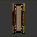 Ornate Carved Decorative Boxes With Colorful Emblems And Gemstone Accents