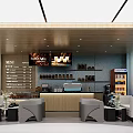 Modern Showroom Featuring Blue Sports Car With Sleek Design And Ambient Lighting Elements