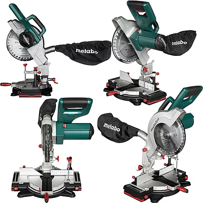 Metabo Miter Saws Professional Hardware Tools With Durable Design And Precision Cutting 3d model