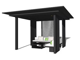 Modern Pavilion 3d model
