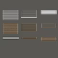 shutter 3d model