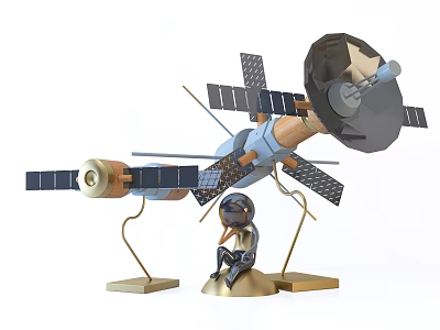 Modern Ornaments Decorative Ornaments 3d model