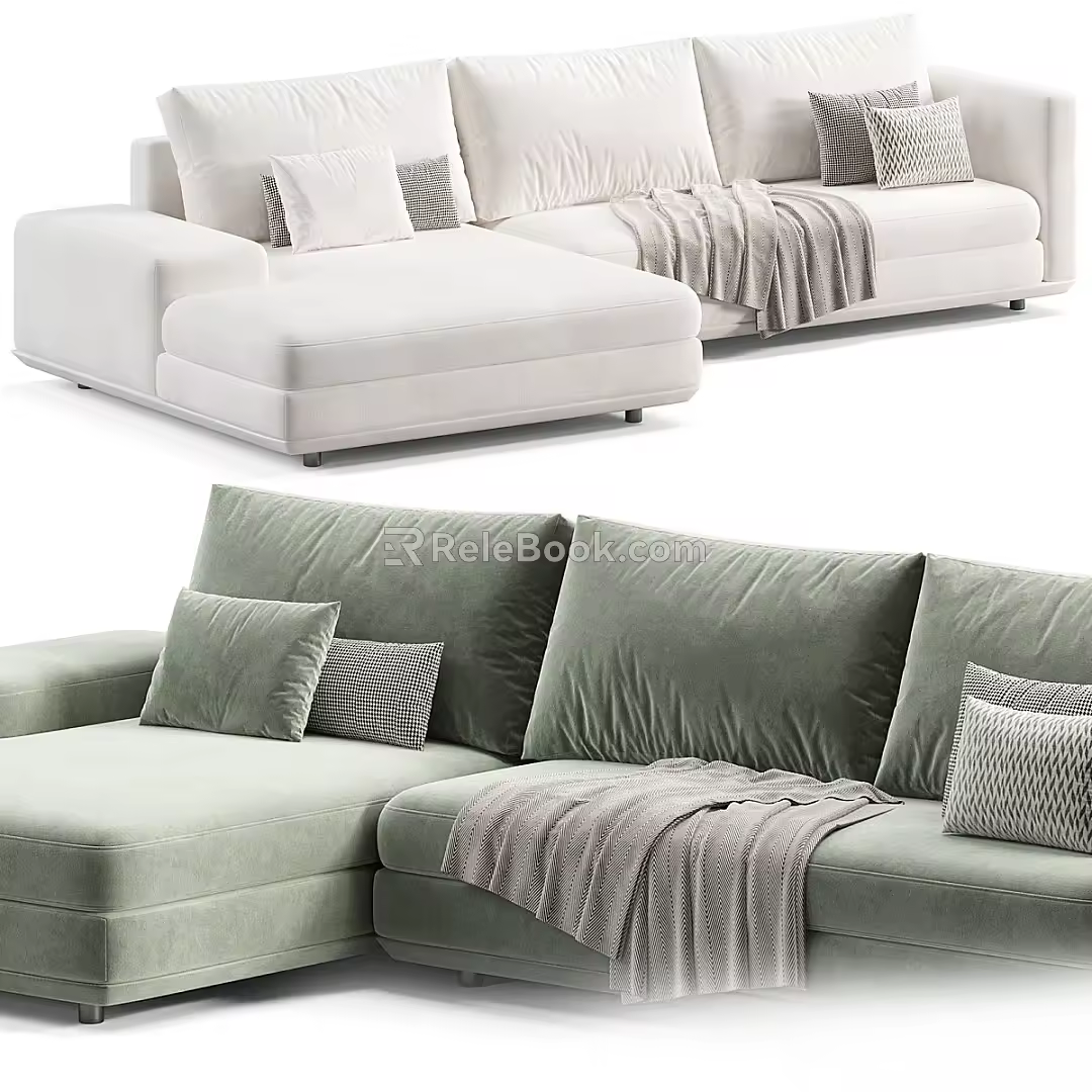 Multiplayer sofa 3d model