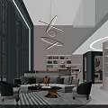 Modern Beauty Hair Salon Interior With Styling Chairs And Mirrors