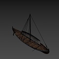 Fishing boat 3d model