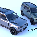 Land Rover Defender SUV Modern Exterior Design With Two Color Variants