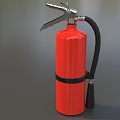 Fire Extinguisher Handheld Fire Extinguisher Small Fire Extinguisher Low Face Number Low Model Simple Model Game Sub-era Film and Television Level Super Realistic High Precision 3d model