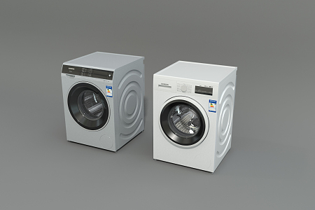 Modern washing machine 3d model