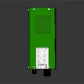 Green Industrial Solar Power Inverter with LCD Display and Control Panel for Efficient Energy Conversion