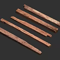 Wooden Fence Slats With Natural Texture For Outdoor Garden Decoration