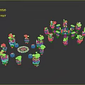 Game Environment Game Scene Fairy Tale Scene Fairy Tale Magic Scene Magic Item Fantasy Scene 3d model