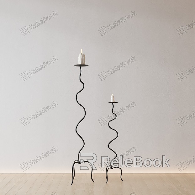 Simple Decorative Candlestick model