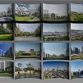 Aerial Planning Of Urban Cityscape With Green Spaces And Architectural Layouts