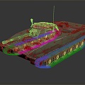 Light Tank Light Armored Tank Modern Tank World War II Tank World War I Tank Heavy Tank 3d model