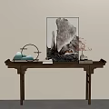 New Chinese Duan Jing Tai 3d model