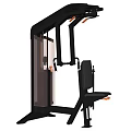 Fitness Strength Training Sports Equipment Black Commercial Grade With Adjustable Seat And Handles