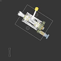 Precision Mechanical Equipment With Square Base Black Handle And Metal Shaft Components