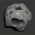 Wooden Stone Material With Natural Porous Surface And Rough Gray Texture
