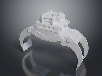 Industrial Mechanical Claw Device For Heavy Duty Material Handling With Multi Jaw Grip Design 3d model