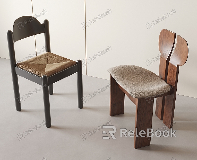 Dining Chair Single Chair Leisure Chair model