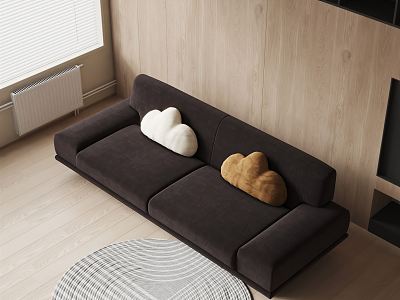 Modern double sofa model