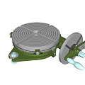 modern cross calipers 3d model