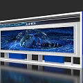 Cross Scene System Solutions Exhibition Island With AI Data Services And SEAHOI Workstations