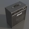 Marshall T25 Entertainment Electrical Speaker Amplifier with Black Mesh Grille and Control Panel