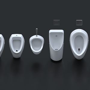 Urinal Toilet Flush Toilet Smart Toilet Wash Basin 3d model