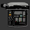 Advanced Medical Monitoring Equipment With Large Display Real Time Data Charts And Control Panel