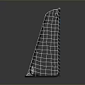 Professional Hockey Goal With White Net Blue Background And Training Equipment Design