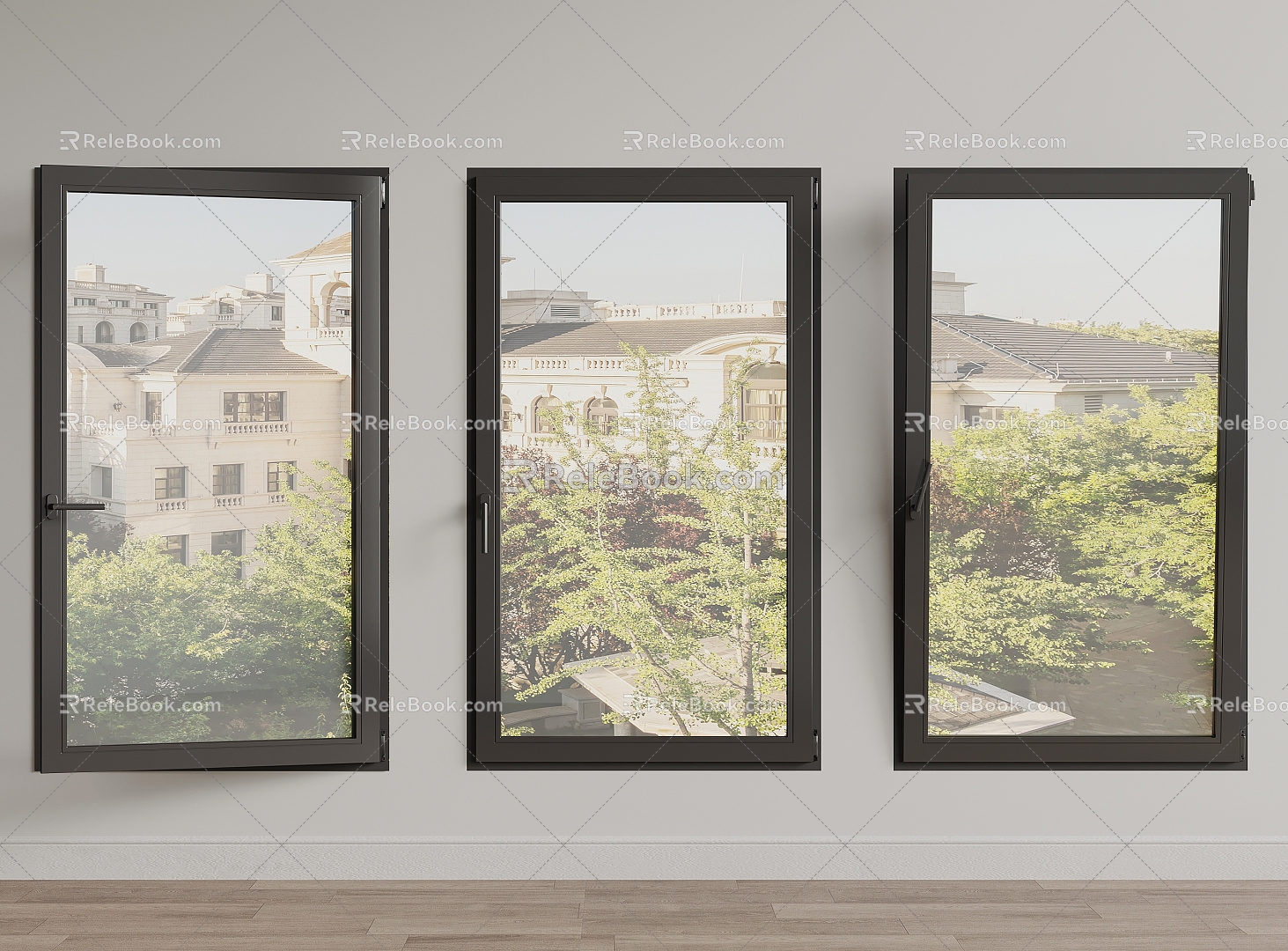 Single window 3d model