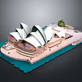 Sydney Opera House Interior Modern Electronic Audio And Lighting Systems Design