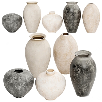 Modern ceramic ware 3d model