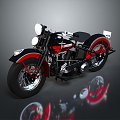 Motorcycle Two-wheeled Motorcycle Cross-country Motorcycle Road Race Motorcycle Motor Vehicle Transport 3d model