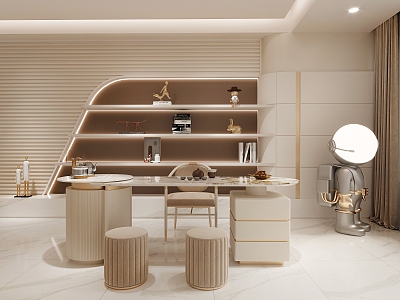 Modern Tea Room 3d model