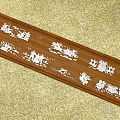 Intricate Artistic Carved Patterns on Wooden Decorative Board for Home Decor