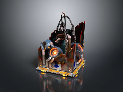 Sci-fi Items Sci-fi Components High-tech Components Sci-fi Equipment Sci-fi Scene Sci-fi Environment Game Scene 3d model