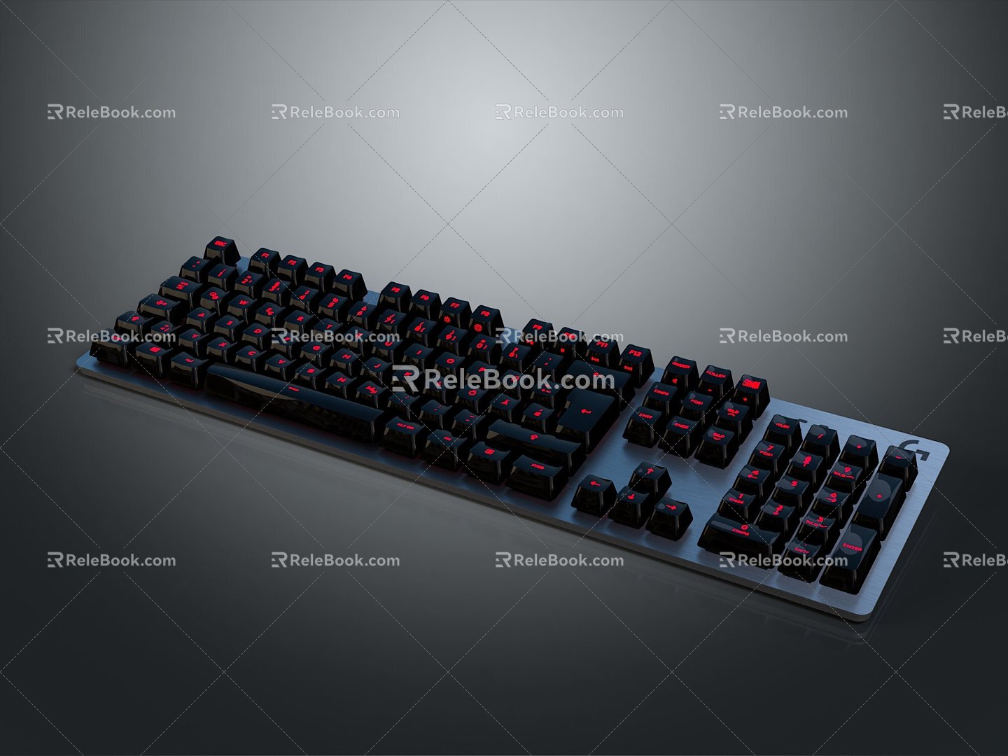 Keyboard Wireless Keyboard Computer Configuration Bluetooth Keyboard Gaming Keyboard Mechanical Keyboard Women's Keyboard 3d model