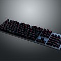 Keyboard Wireless Keyboard Computer Configuration Bluetooth Keyboard Gaming Keyboard Mechanical Keyboard Women's Keyboard 3d model