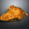 Natural Wooden Stone Crafted Bowl With Unique Grain Texture And Artisan Design