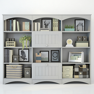 Bookcase 3d model