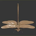 Modern dragonfly without bully hook giant hip big fly without bully hook 3d model