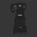 PENTAX Digital Camera With Large Professional Lens And Black Body Design For Photography