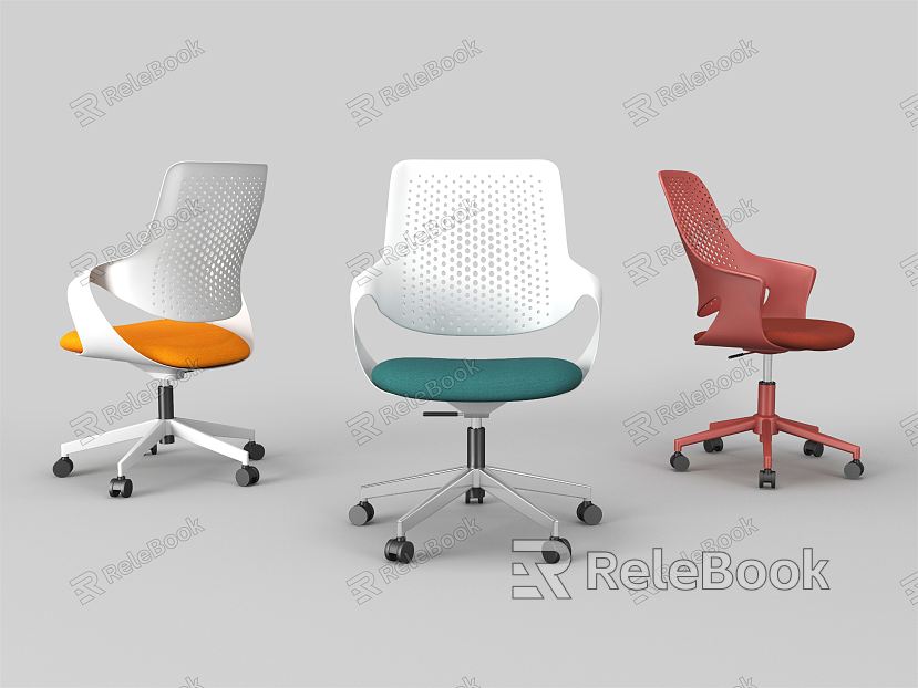 Modern office chair model