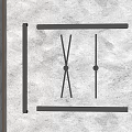 Minimalist Wall Lamp Linear Wall Lamp Minimalist Strip Wall Lamp Wall Washer Indoor Metal Wall Lamp 3d model