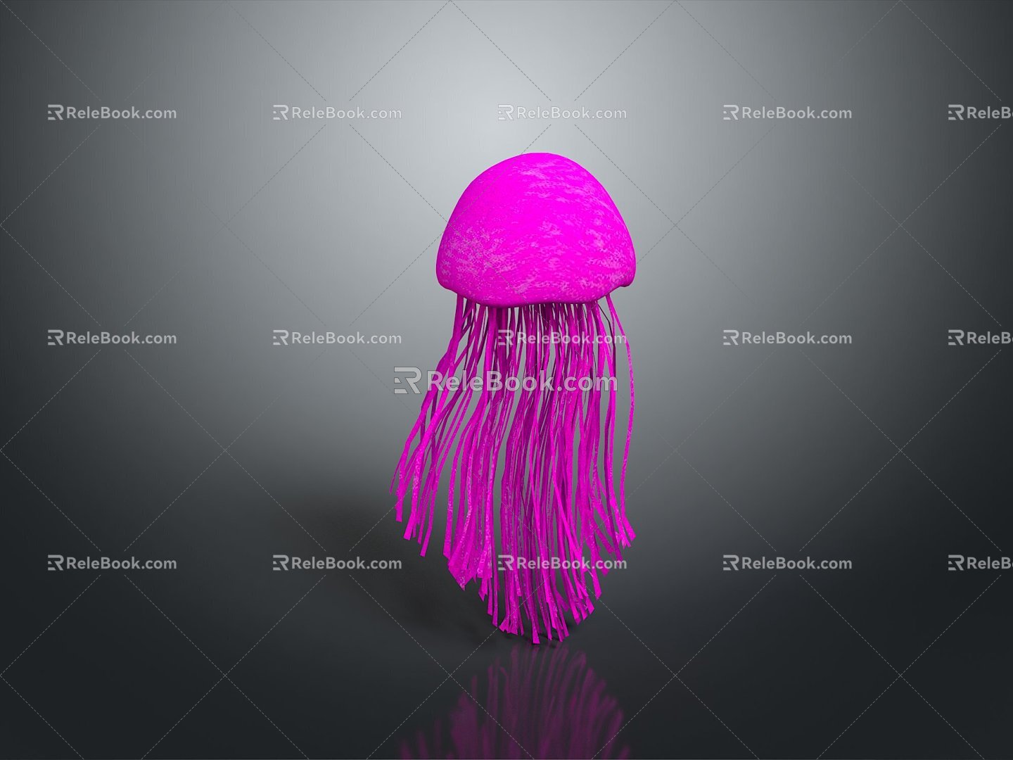 Jellyfish Sea Animal Fish Freshwater Fish Sea Fish Animal Game Animal Cartoon Animal Animal 3d model